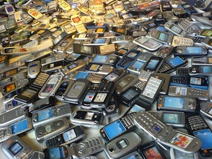 phone pile
