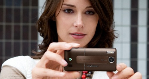 Sony Cybershot cellphone camera