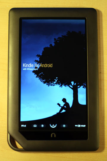 kindle app on nook color