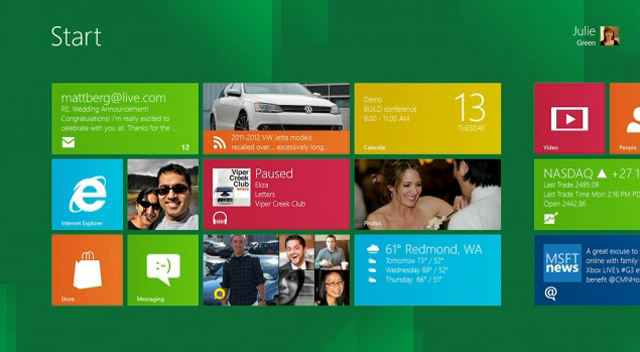 windows 8 screen