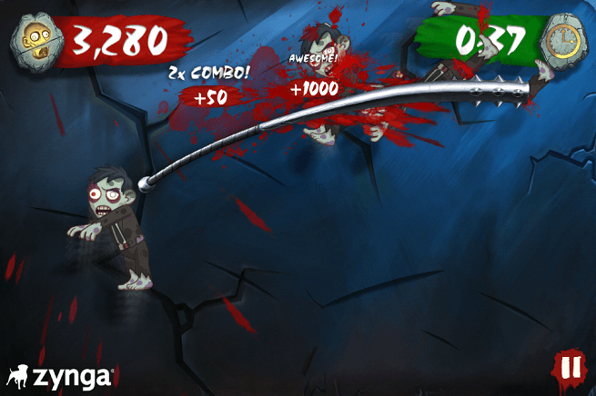 Zombie Swipeout