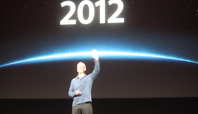 apple tim cook light beam