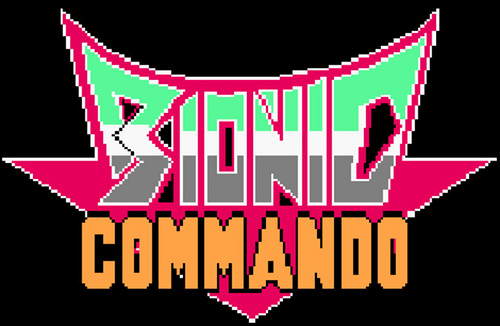 NES Bionic Commando logo NES Bionic Commando logo