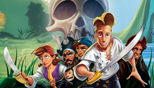 Seriously, 1/3 of Guybrush's height is from his chin to the top of his hair.