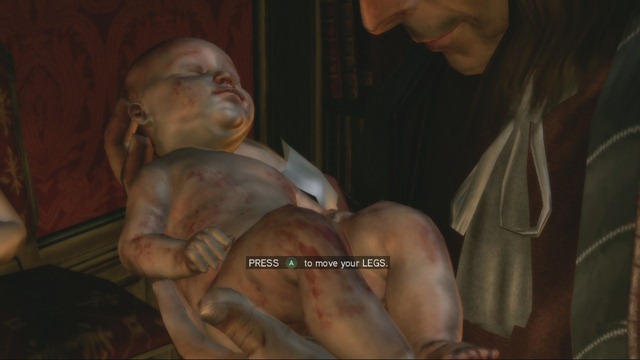Assassin's Creed 2 imporved on the first game's biggest omission: The lack of baby feet-moving. 