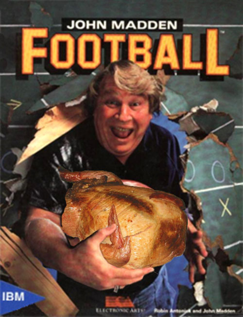Madden holding ground hog