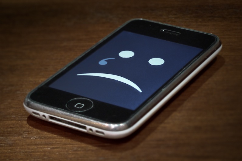sad apple