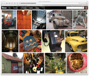New Flickr interface
