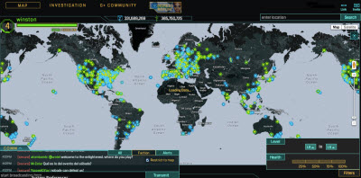 Ingress world map Ingress world map