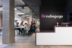 Indiegogo's offices in San Francisco