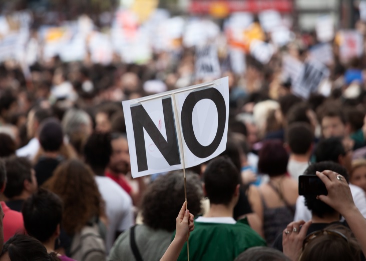 protest crowd