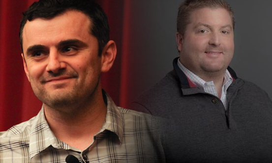 Gary Vaynerchuck (left) and Ronny Conway.