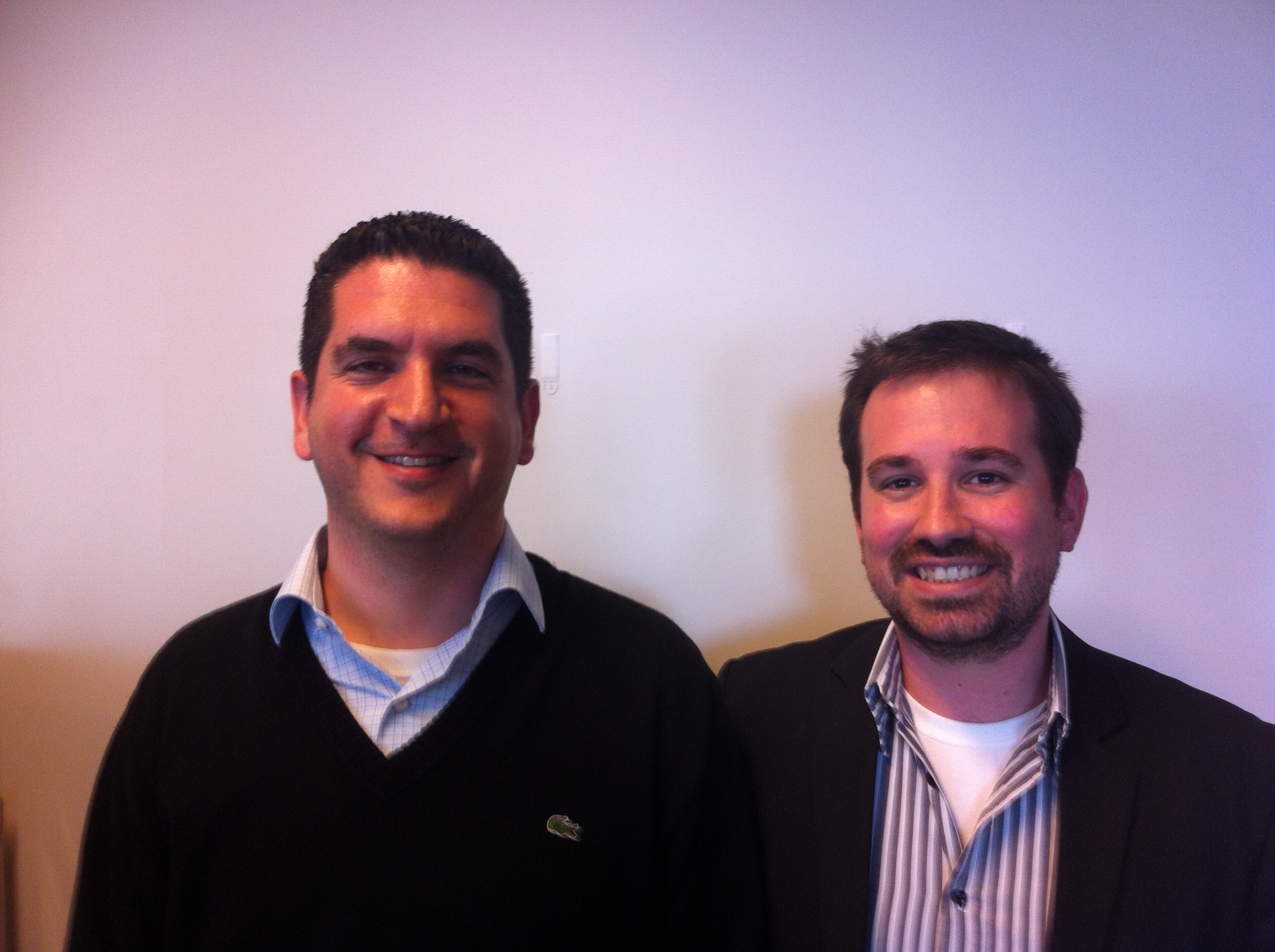 Fundbox cofounders Eyal Shinar, left, and Yuval Ariav.
