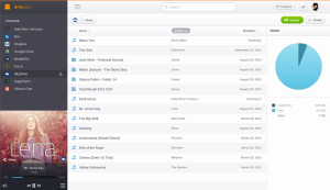 JoliCloud's Drive interface.