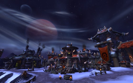 Warcraft Horde garrison in Warlords of Draenor