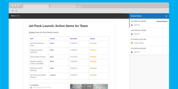 Box Notes now lets you throw in tables and images and check out version history