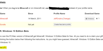 How to get Minecraft: Windows 10 Edition for free if you own the PC version