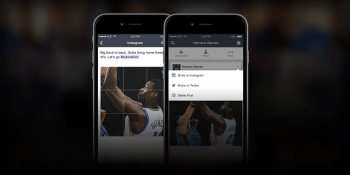 Facebook Mentions now lets you broadcast in landscape mode, saves videos to camera roll