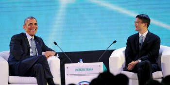 President Obama interviews Alibaba billionaire Jack Ma as ecommerce giant pushes beyond China