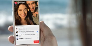 Facebook opens its live video-streaming tool to verified Pages