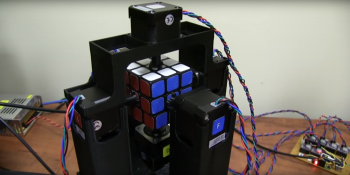 Watch this robot solve a Rubik’s Cube in 1 second