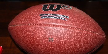 Wilson Sporting Goods shows off its connected football to Super Bowl fans