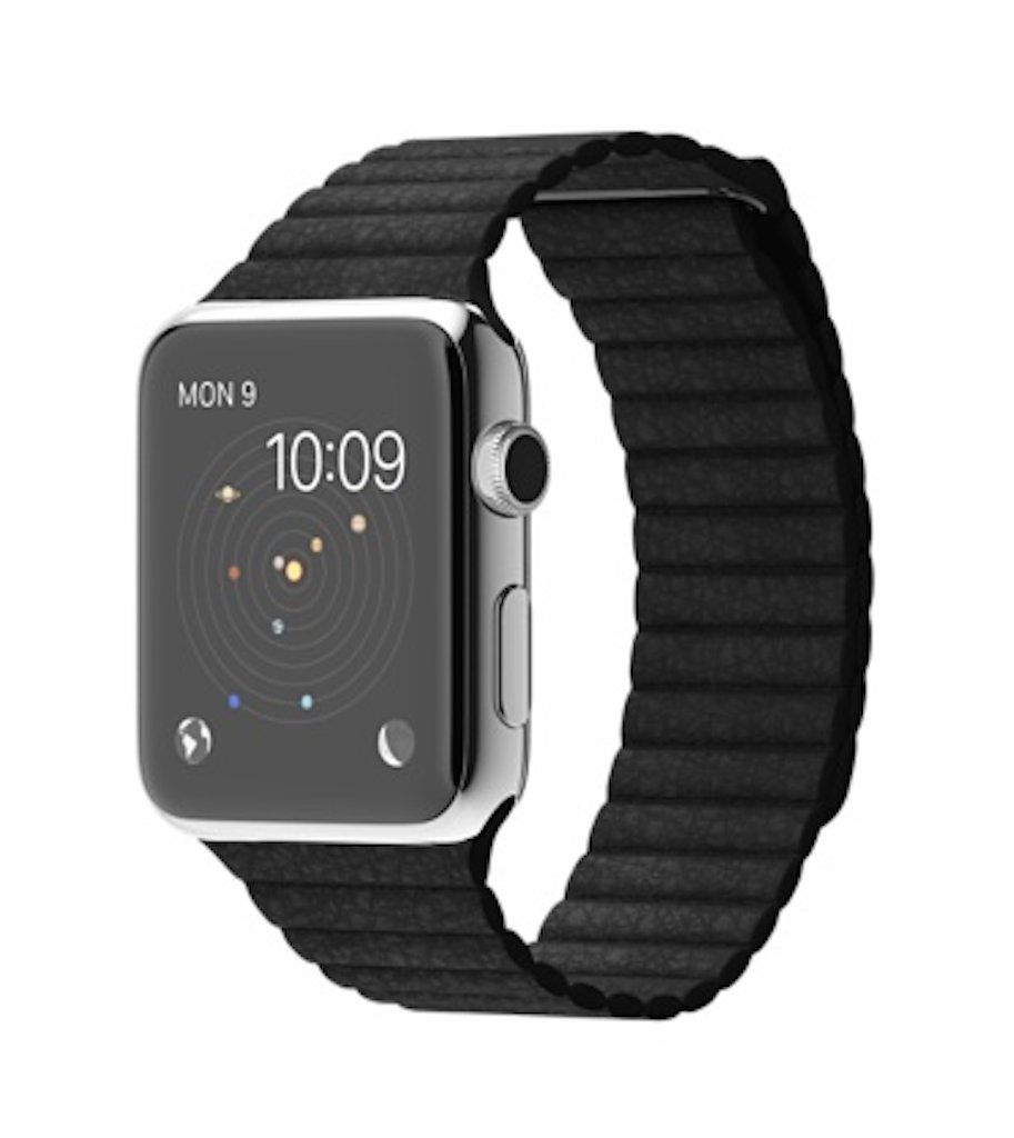 Apple Watch's astronomy face.