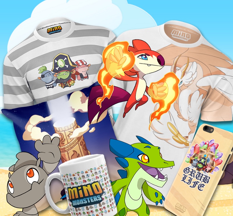 PowerCore is making toys for MinoMonsters.