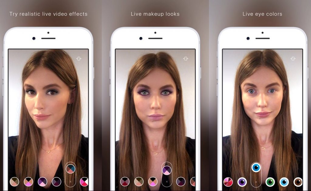 How ModiFace's live effects work. 