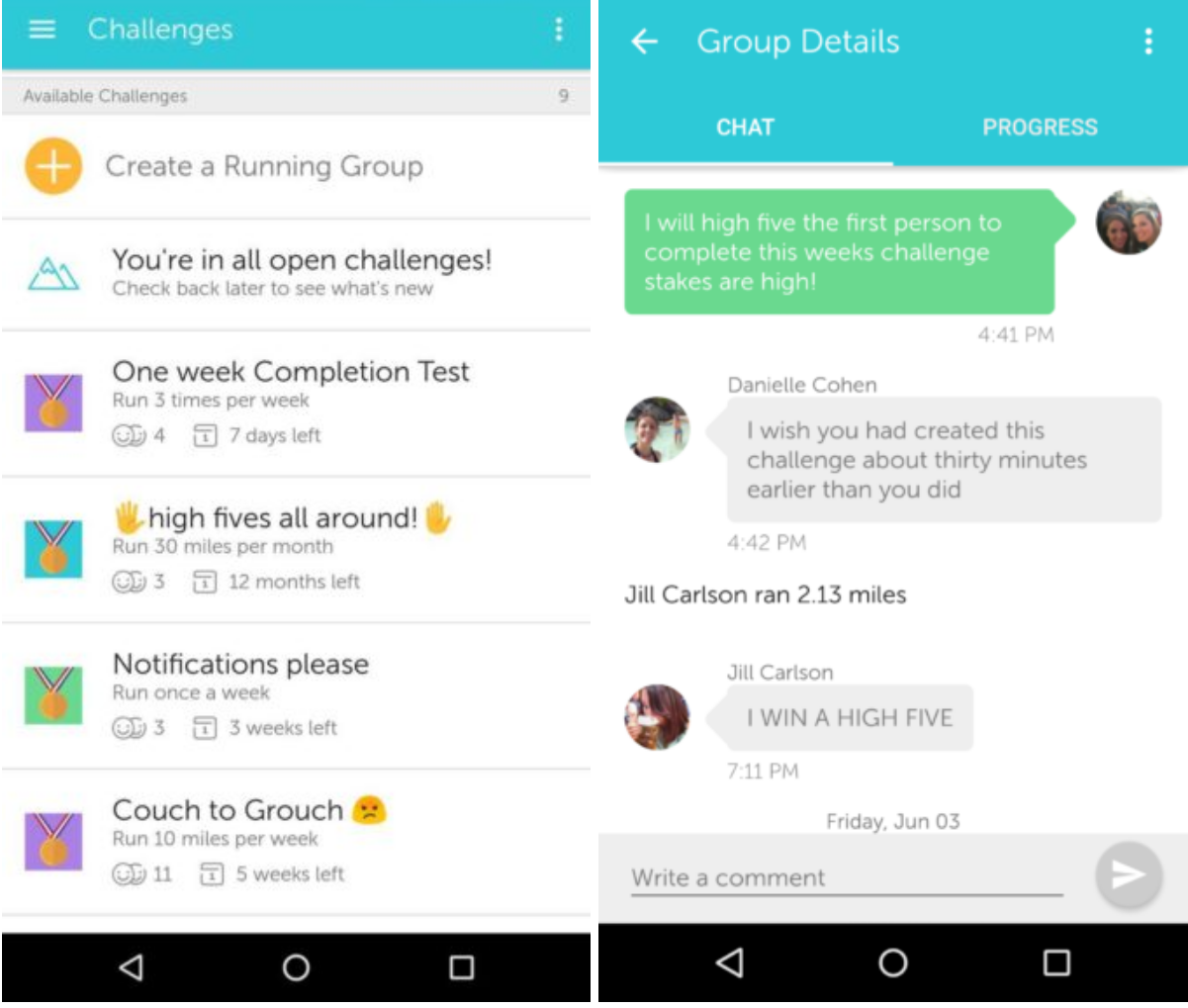 Runkeeper: Running Groups