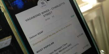 European food delivery startup Deliveroo expands into 20-minute booze deliveries