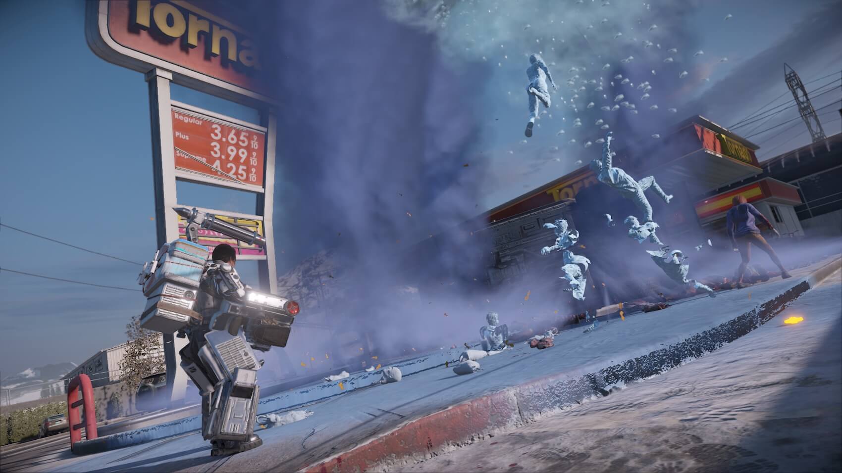 Exo Suit Power Up Tornado