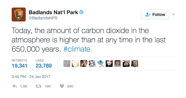 Badlands NPS twitter