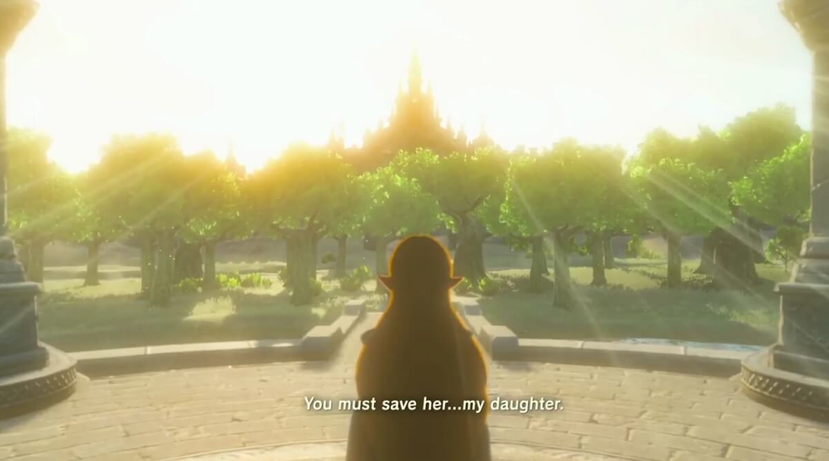 The Legend of Zelda: Breath of the Wild for the Switch.
