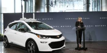 GM reportedly plans to build and test thousands of self-driving Bolts in 2018