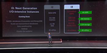 AWS launches I3 VM instances starting at 15 cents per hour