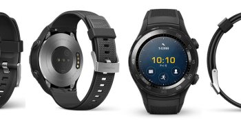 This is the sportier Huawei Watch 2, in three colors