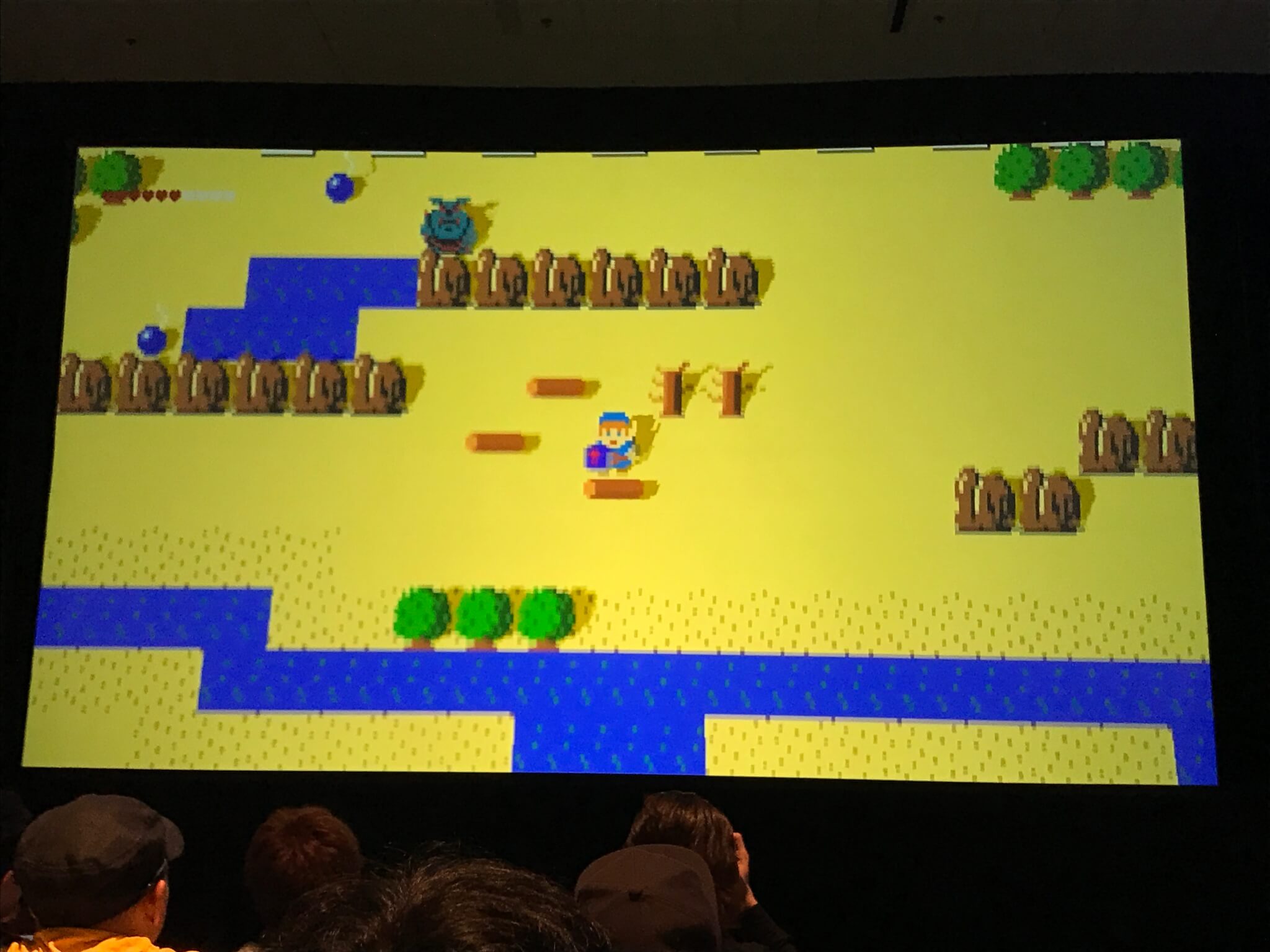 Moving logs in the alpha.