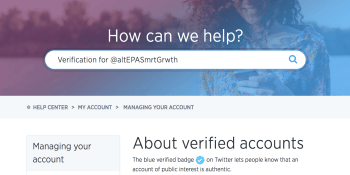 Open letter to Jack Dorsey: Verify #altgov Twitter accounts