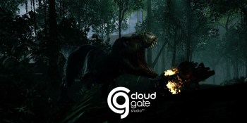 CloudGate Studio lets you kick a dinosaur in VR with HTC’s Vive Tracker