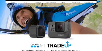GoPro wants your old cameras for $100 credit
