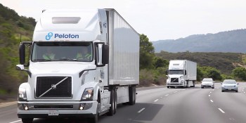 Peloton raises $60 million to improve truck platoon safety and efficiency through automation