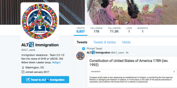 Twitter refuses to release identity of @alt_uscis, had sought verification status in January
