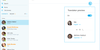 Skype’s real-time voice translation tool now works in Japanese