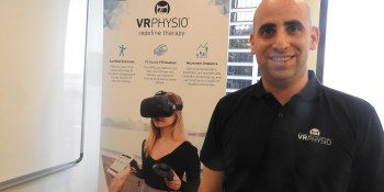 VRPhysio enables patients to do physical therapy in virtual reality