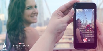 8i lets you superimpose holographic characters into photos with Holo mobile app
