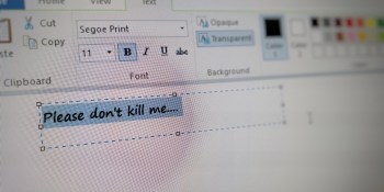 Nostalgic tears flowed, but Microsoft Paint will live on through the Windows Store