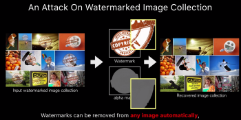 Google researchers made an algorithm to delete watermarks from photos