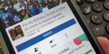 Facebook will now prompt you to create a charity fundraiser for your birthday 2 weeks in advance