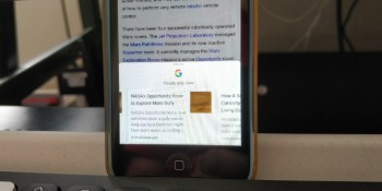 Google Search app for iOS now suggests related content when you’re browsing the web